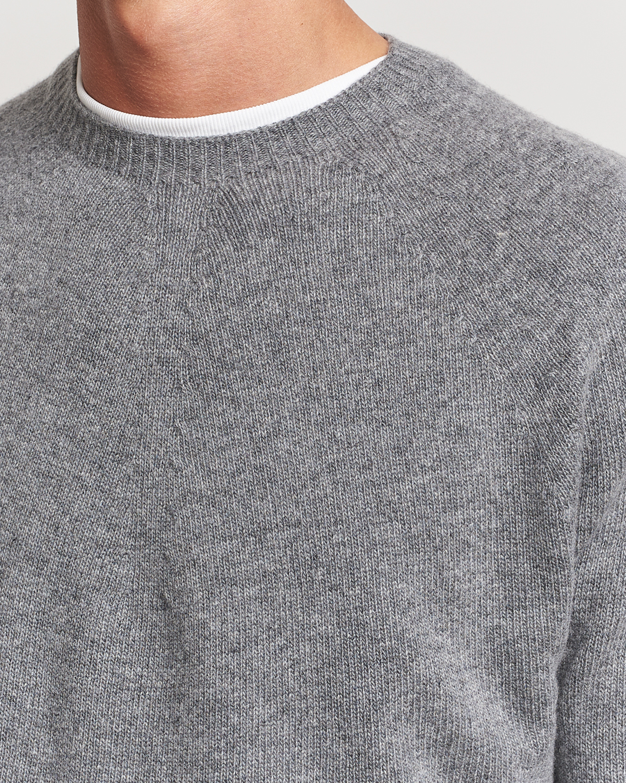 Homme | Pulls Et Tricots | Jil Sander | Seamless Crew Neck Sweater Grey Melange