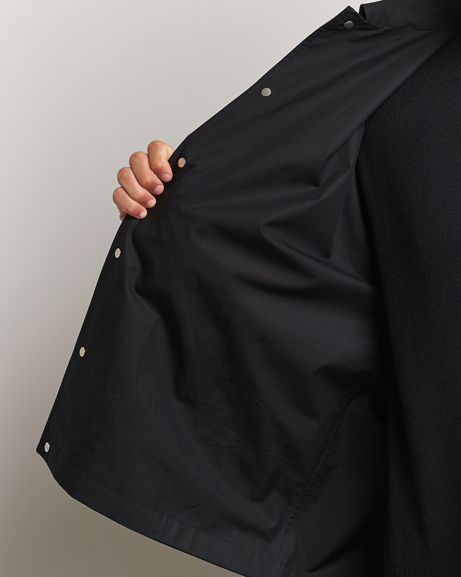 Homme | Manteaux Et Vestes | Jil Sander | Back Printed Coach Jacket Black