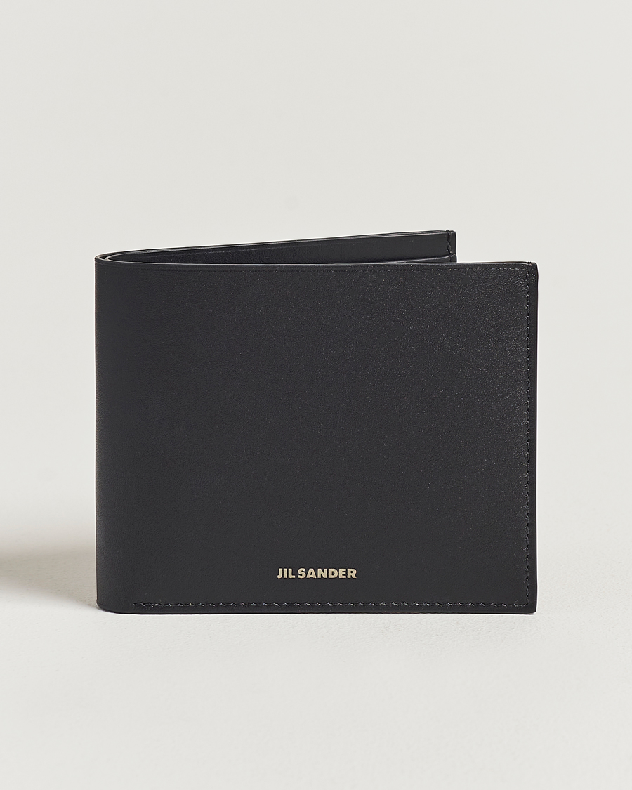 Heren | Jil Sander Soft Calf Leather Wallet Black | Jil Sander | Soft Calf Leather Wallet Black
