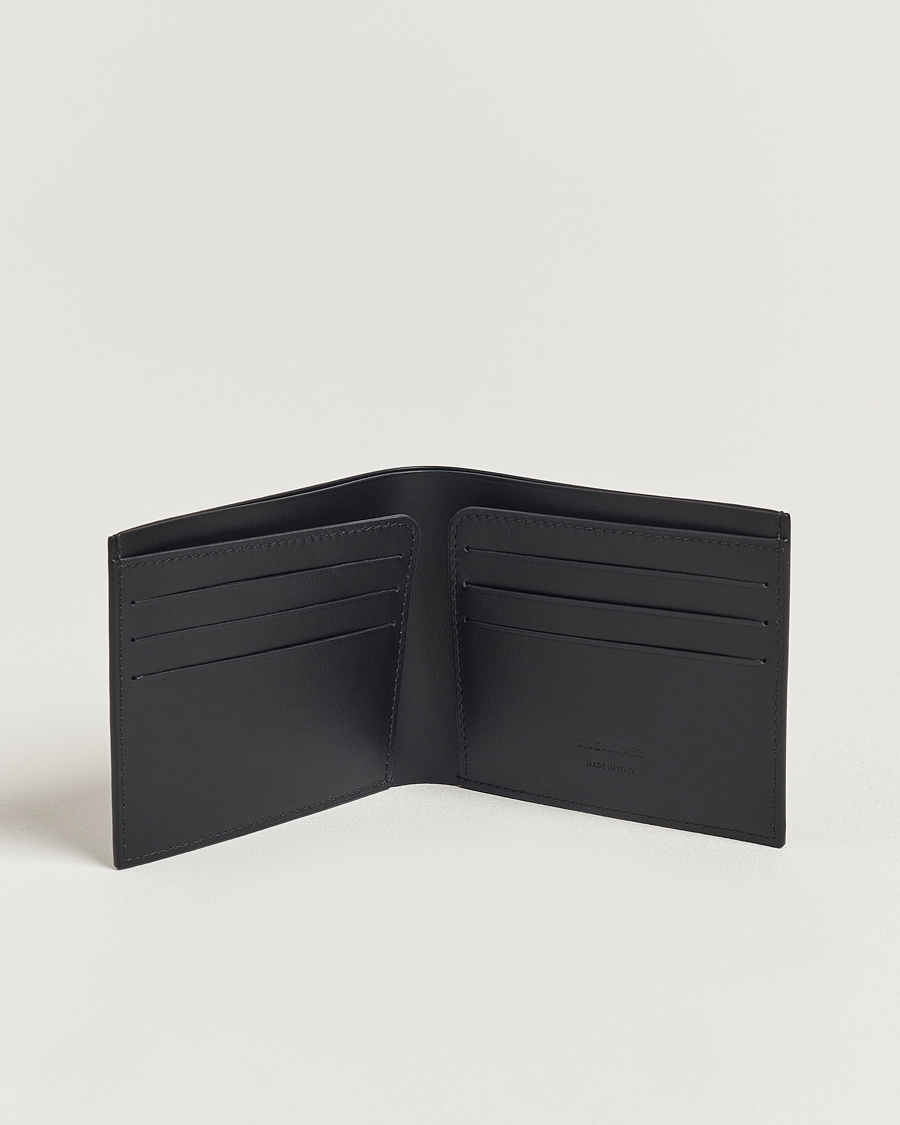 Heren | Jil Sander Soft Calf Leather Wallet Black | Jil Sander | Soft Calf Leather Wallet Black