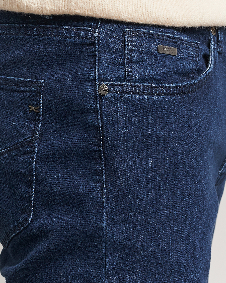Heren | Jeans | Brax | Cadiz Premium Flex Denim Dark Blue