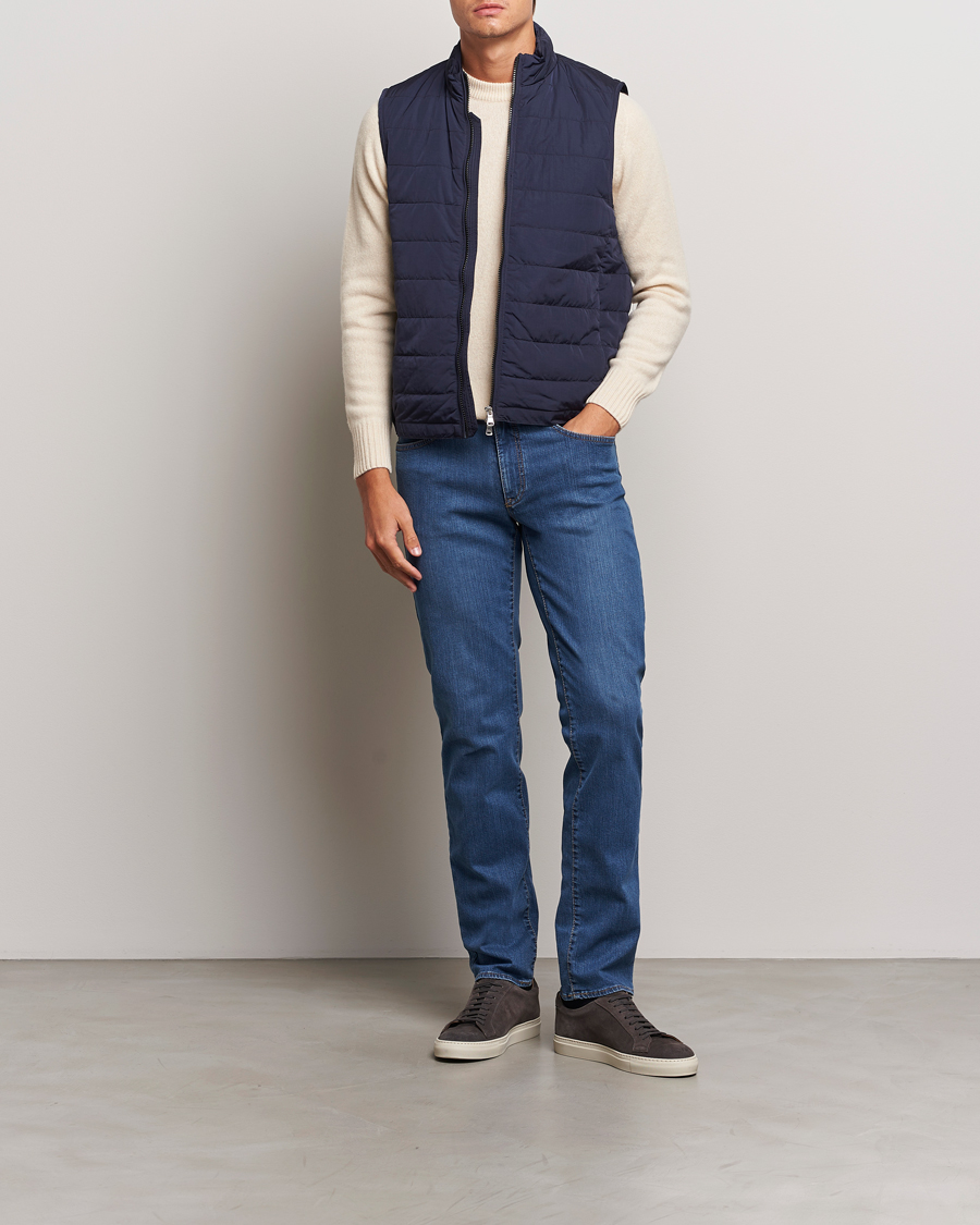 Heren | Jeans | Brax | Cadiz Premium Flex Denim Blue Used