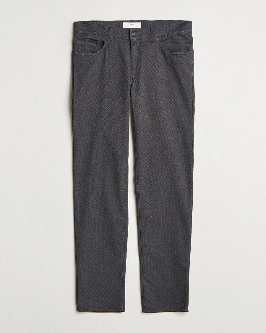 Heren | Broeken | Brax | Cadz Woo.Look 5-Pocket Pants Cement