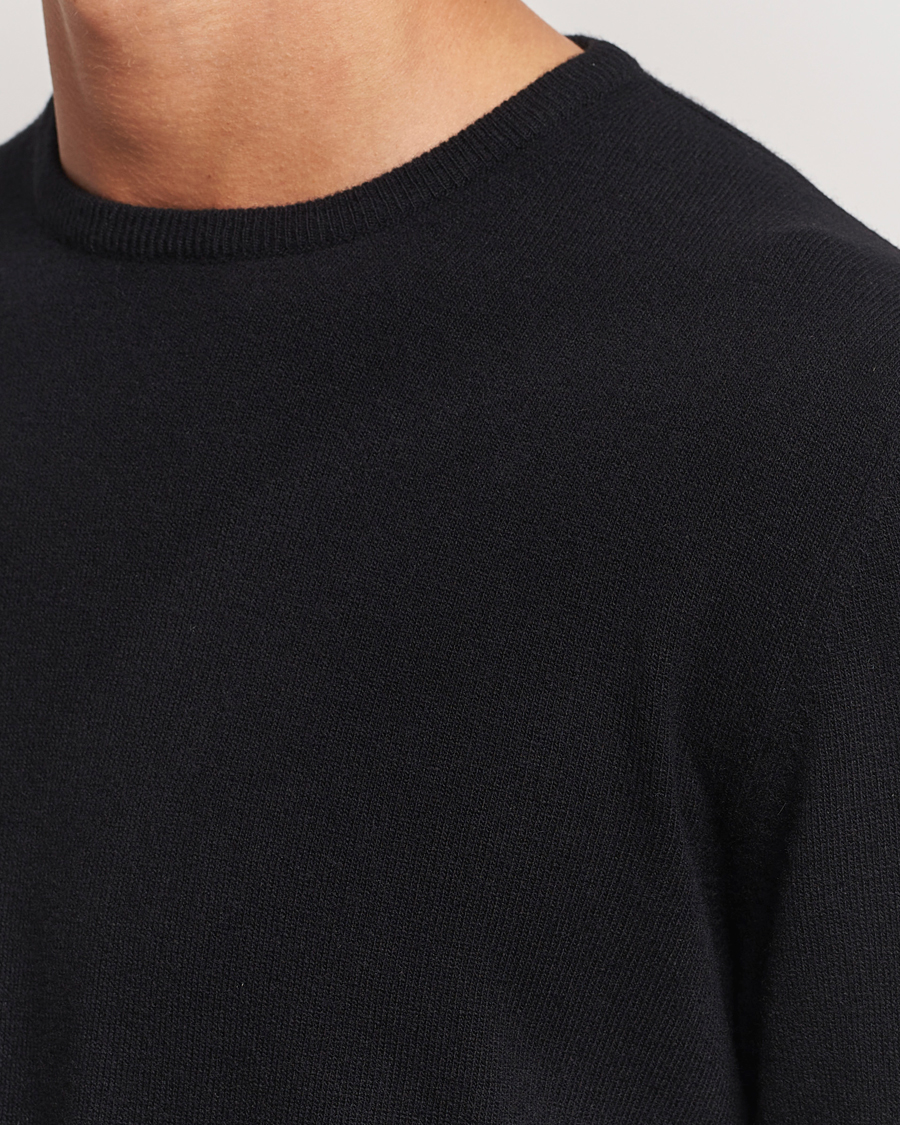 Heren | Truien | Morgano | Wool/Cashmere Crewneck Black