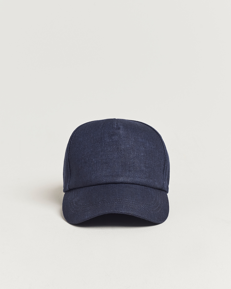 Homme | Wigéns Baseball Linen Cap Navy | Wigéns | Baseball Linen Cap Navy