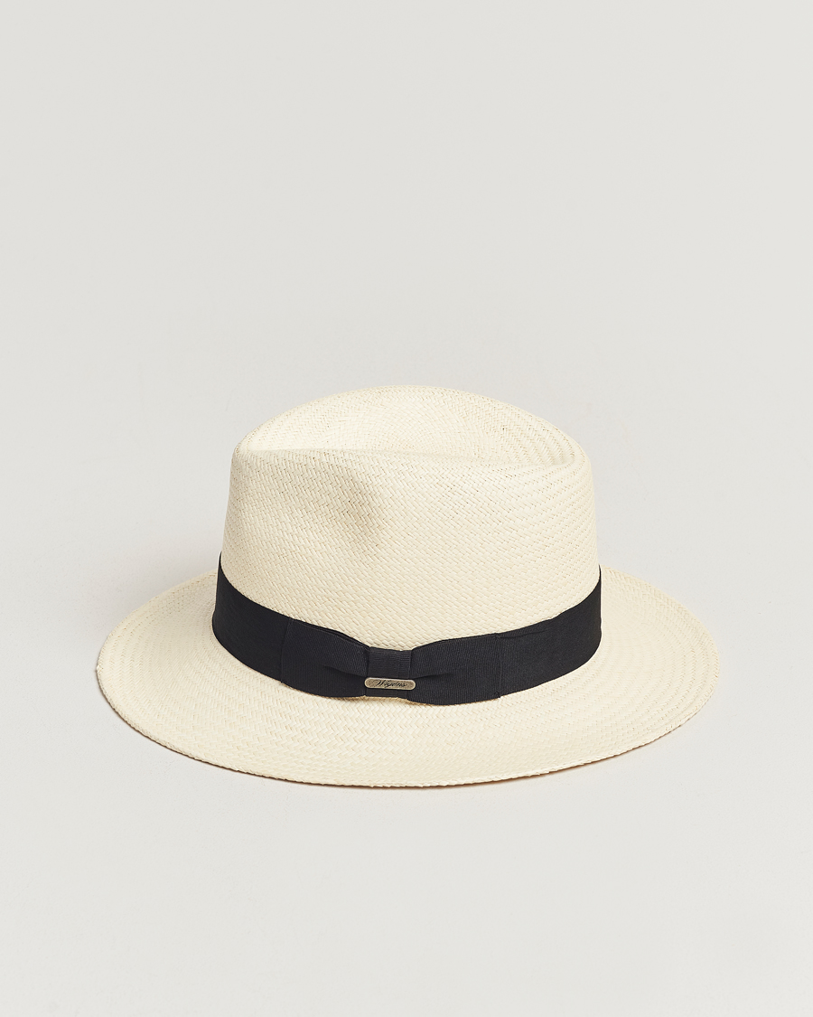 Homme | Bobs Et Casquettes | Wigéns | Panama Hat White/Black