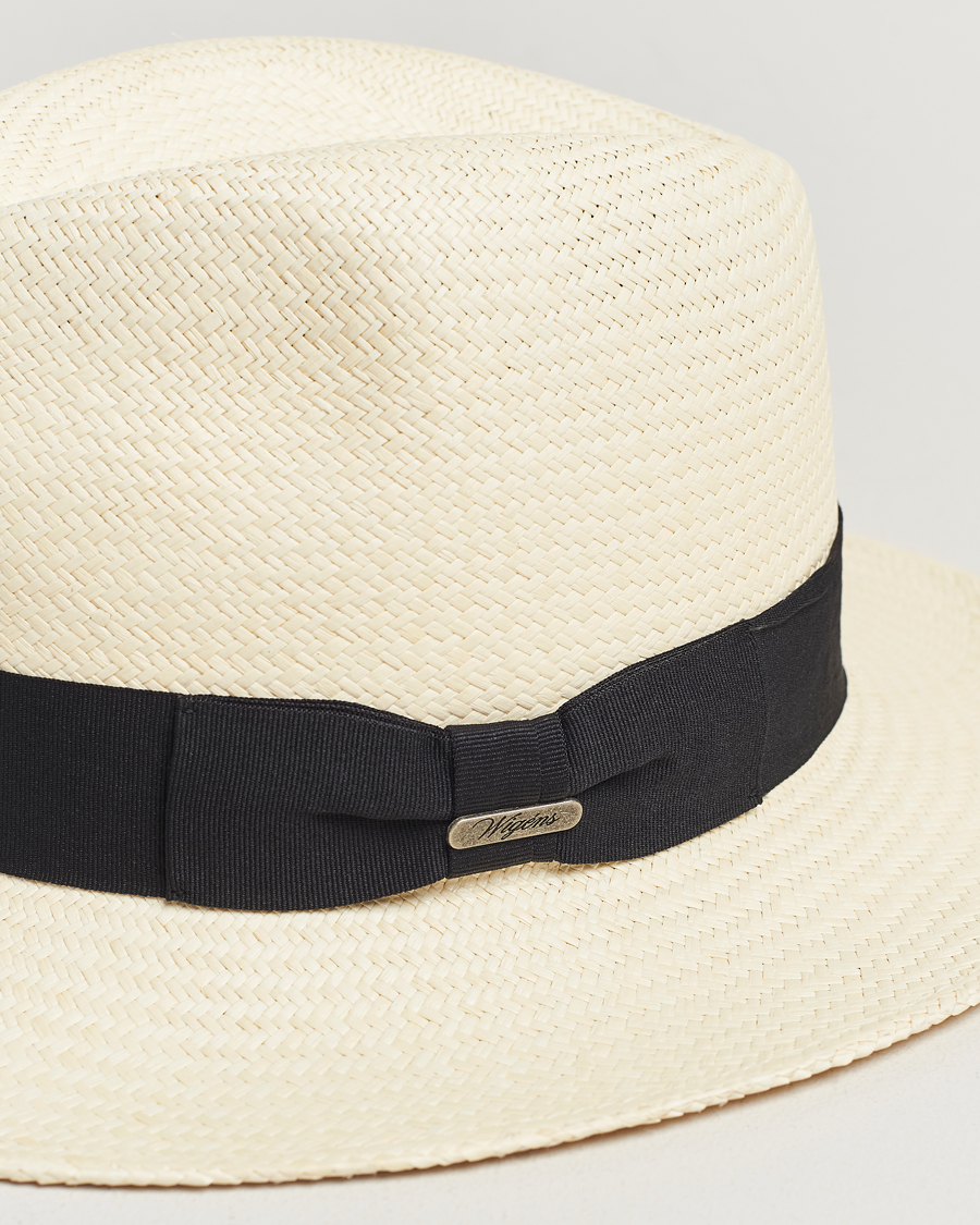 Homme | Bobs Et Casquettes | Wigéns | Panama Hat White/Black