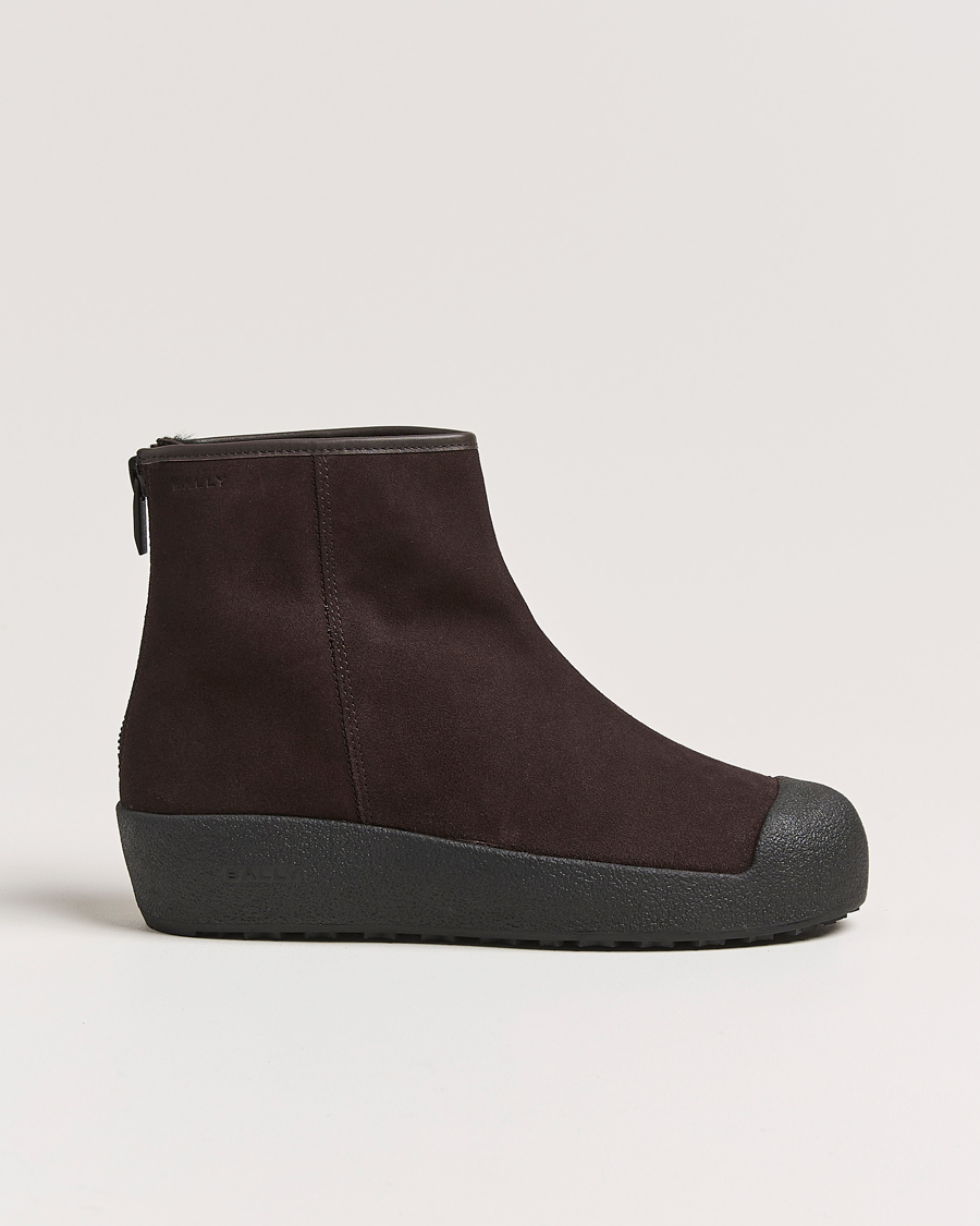 Heren | Bally Guard III M Soft Curling Boot Brown | Bally | Guard III M Soft Curling Boot Brown
