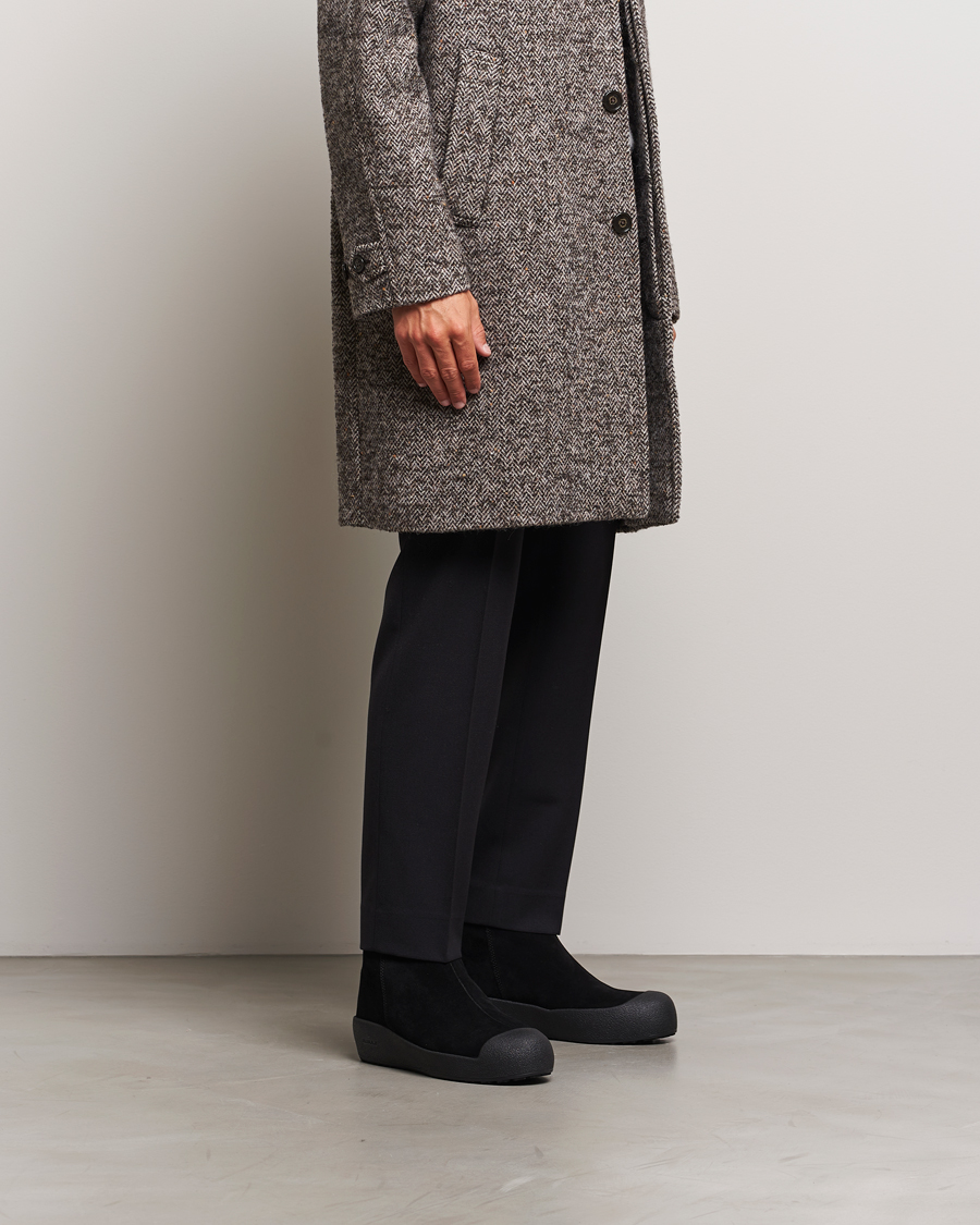 Heren | Bally Guard III M Soft Curling Boot Black | Bally | Guard III M Soft Curling Boot Black