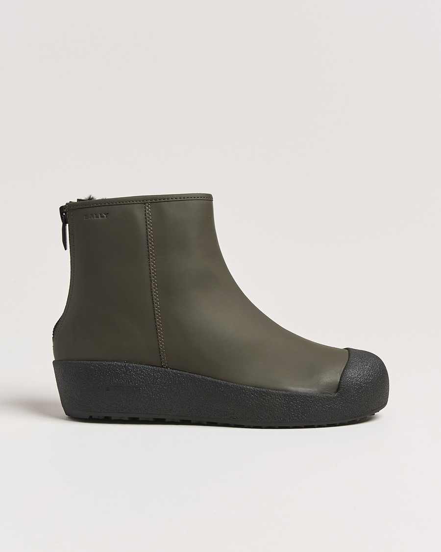 Heren | Bally Guard III M Waterproof Curling Boot Olive | Bally | Guard III M Waterproof Curling Boot Olive