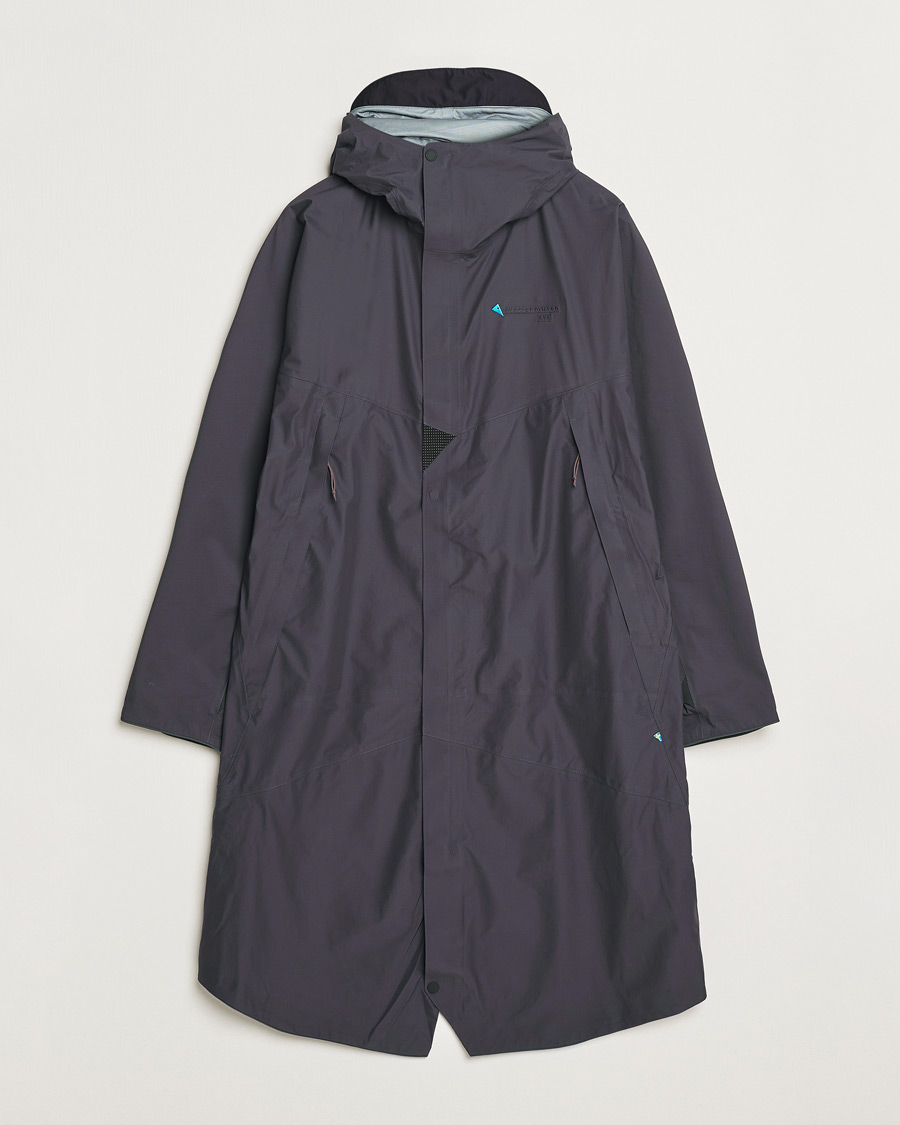 Homme | Manteaux Et Vestes | Klättermusen | Syr Waterproof Hood Parka Raven