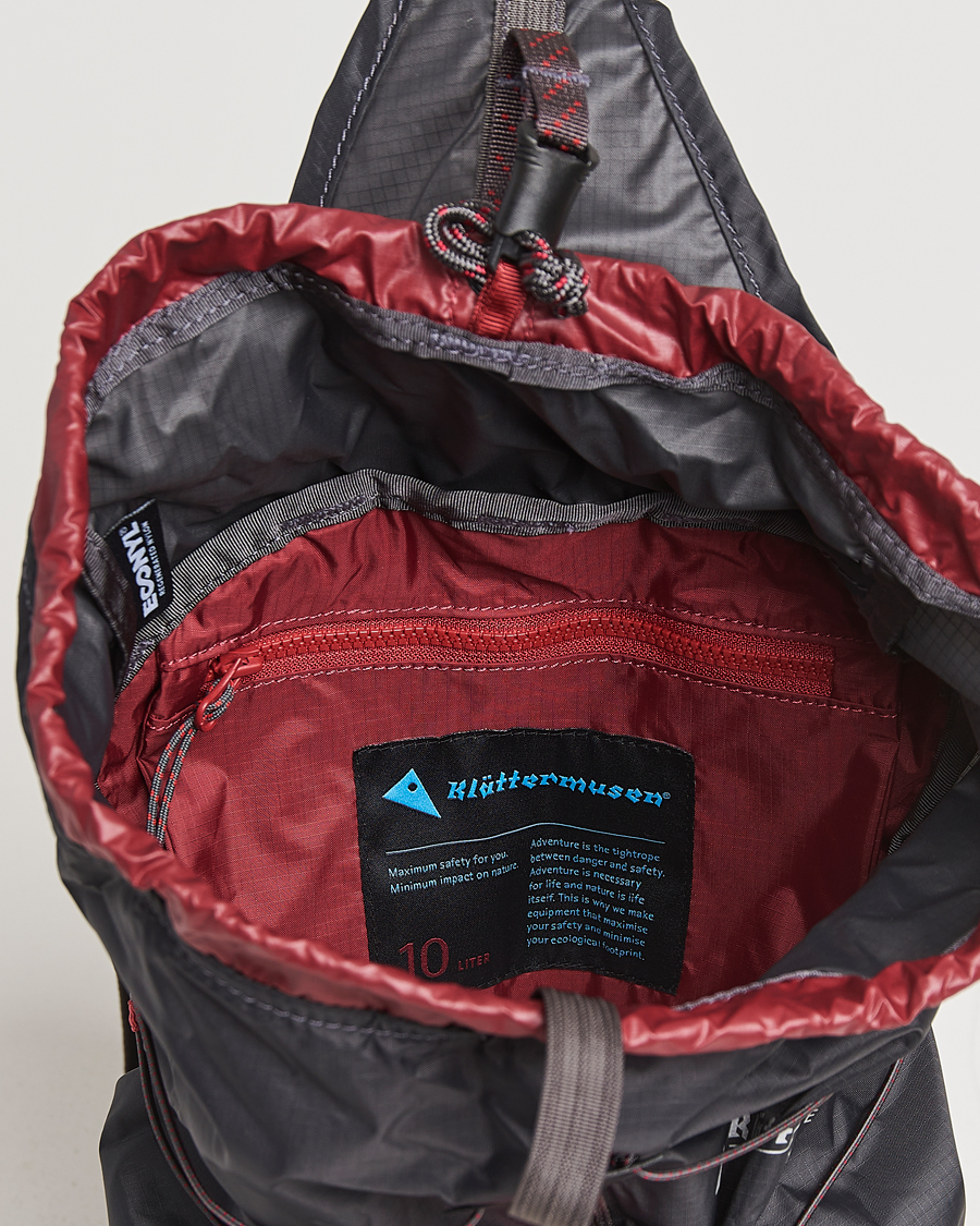 Homme | Klättermusen Tjalve 2.0 Backpack 10L Raven | Klättermusen | Tjalve 2.0 Backpack 10L Raven
