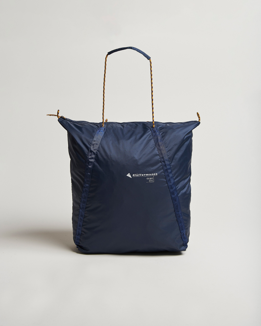 Homme | Klättermusen Gebo 23L Lightweight Totebag Indigo Blue | Klättermusen | Gebo 23L Lightweight Totebag Indigo Blue