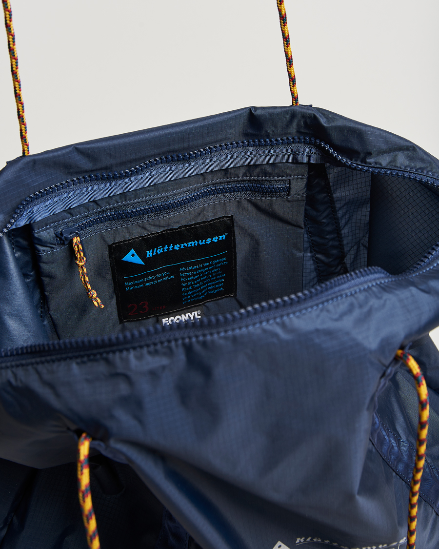 Homme | Klättermusen Gebo 23L Lightweight Totebag Indigo Blue | Klättermusen | Gebo 23L Lightweight Totebag Indigo Blue