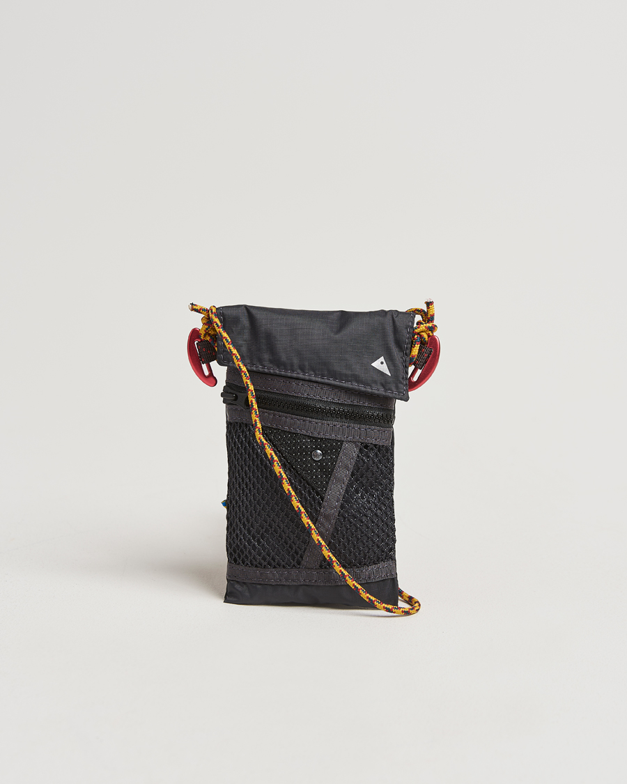 Homme | Sacs | Klättermusen | Algir Lanyard Pocket Bag Raven