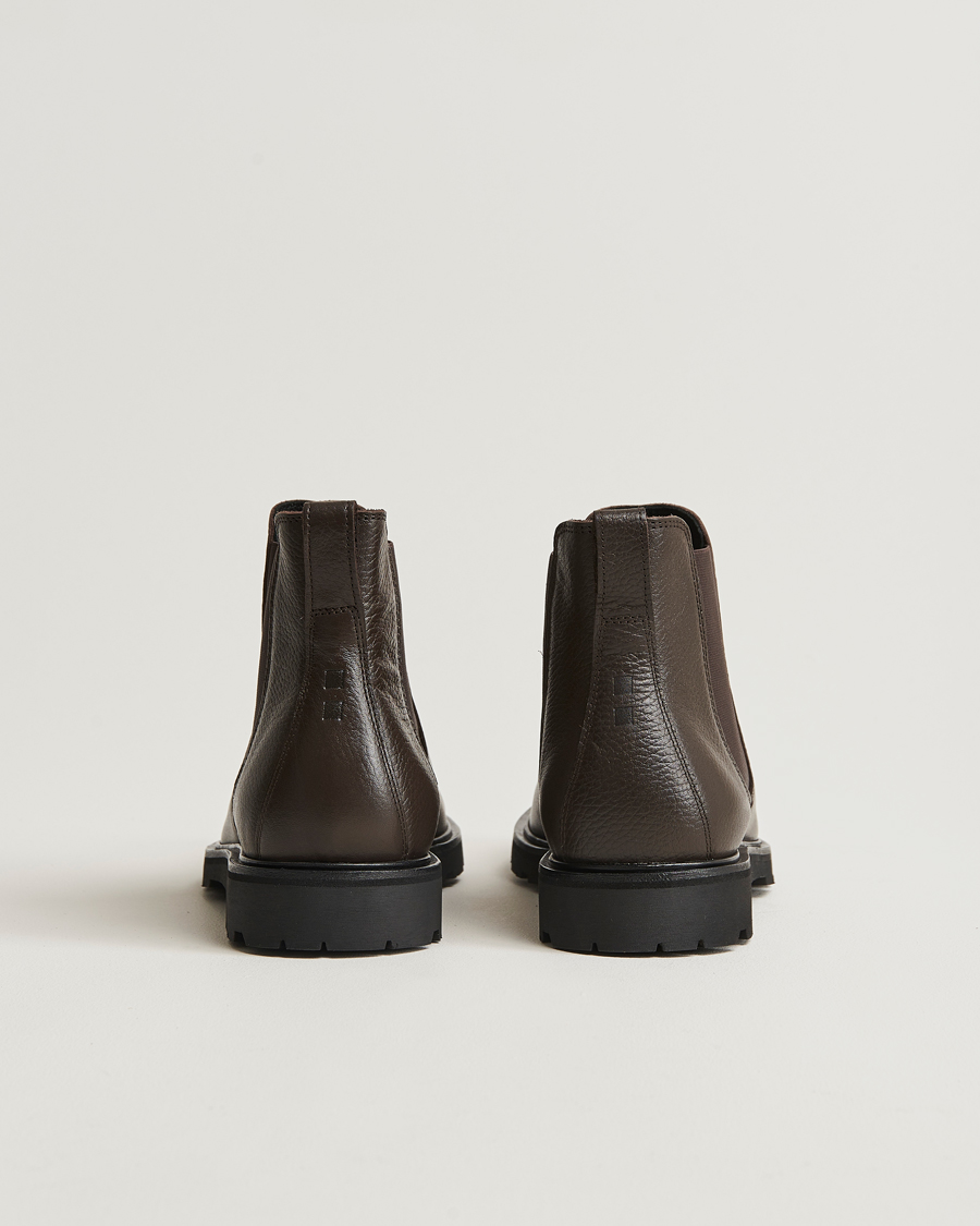 Heren | Laarzen | UBR | Thunder Chelsea Leather Boot Dark Brown