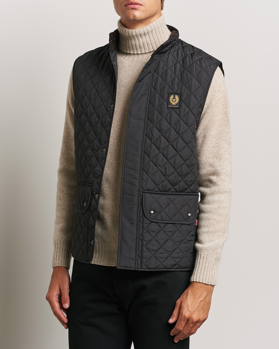 Homme | Manteaux Et Vestes | Belstaff | Icon Gilet Black