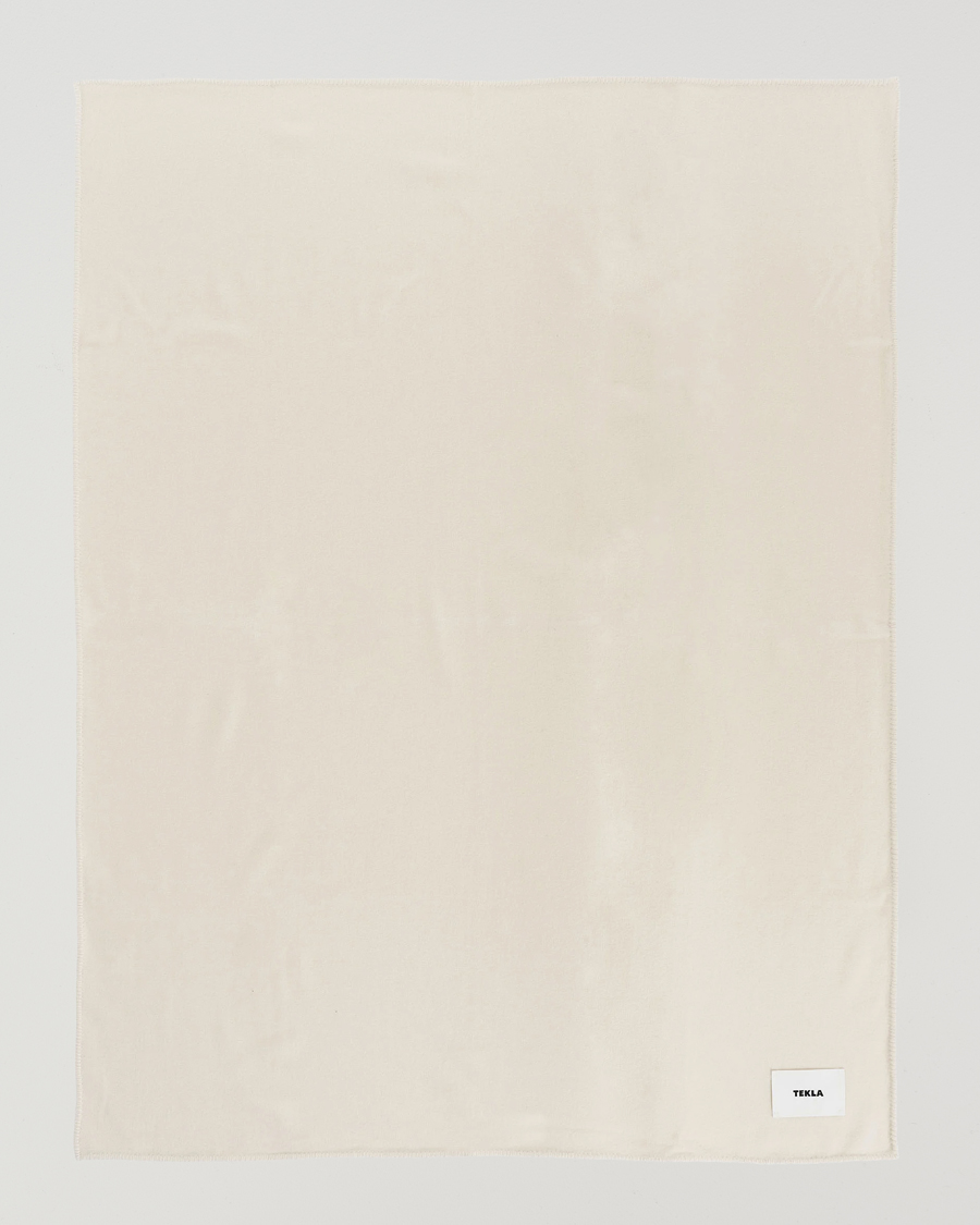 Heren | Tekla Lambswool Blanket Snow | Tekla | Lambswool Blanket Snow