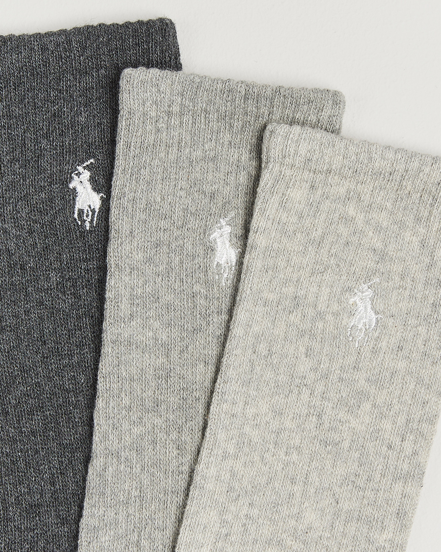 Homme | Sous-Vêtements Et Chaussettes | Polo Ralph Lauren | Polo Ralph Lauren3-Pack Tonal Crew SocksMulti