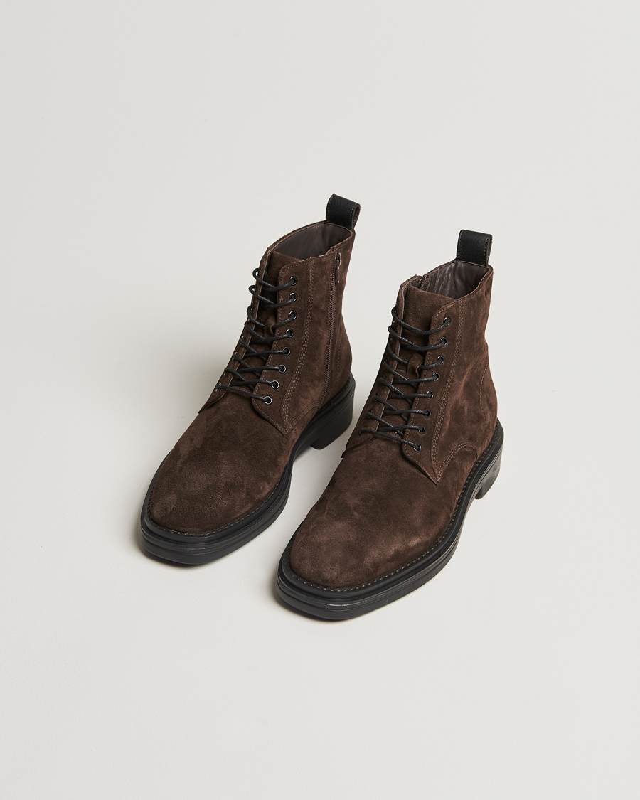 Homme | GANT Boggar Suede Boot Espresso Brown | GANT | Boggar Suede Boot Espresso Brown