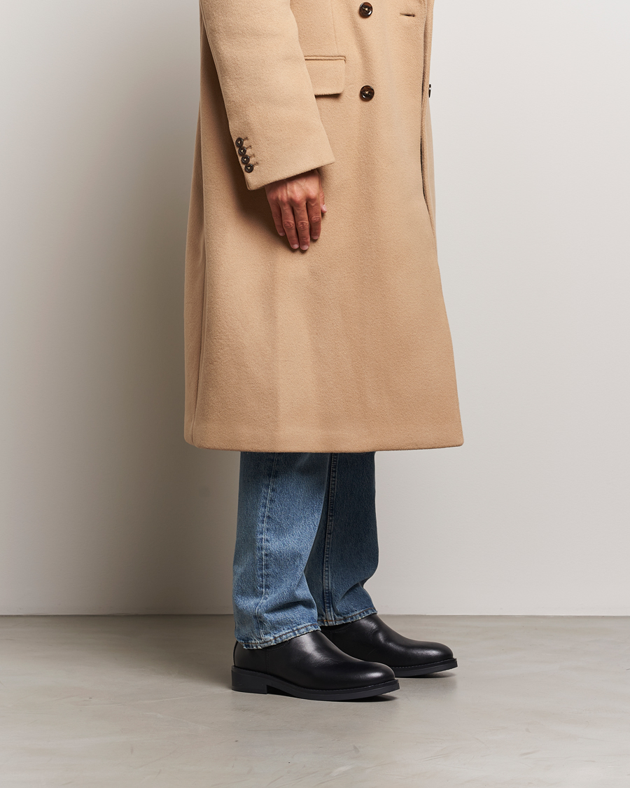 Heren | GANT Prepdale Leather Chelsea Boot Black | GANT | Prepdale Leather Chelsea Boot Black