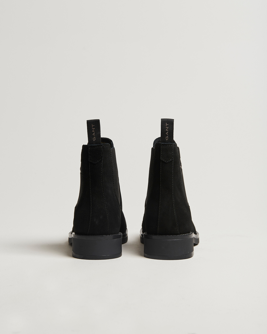 Homme | GANT Prepdale Suede Chelsea Boot Black | GANT | Prepdale Suede Chelsea Boot Black