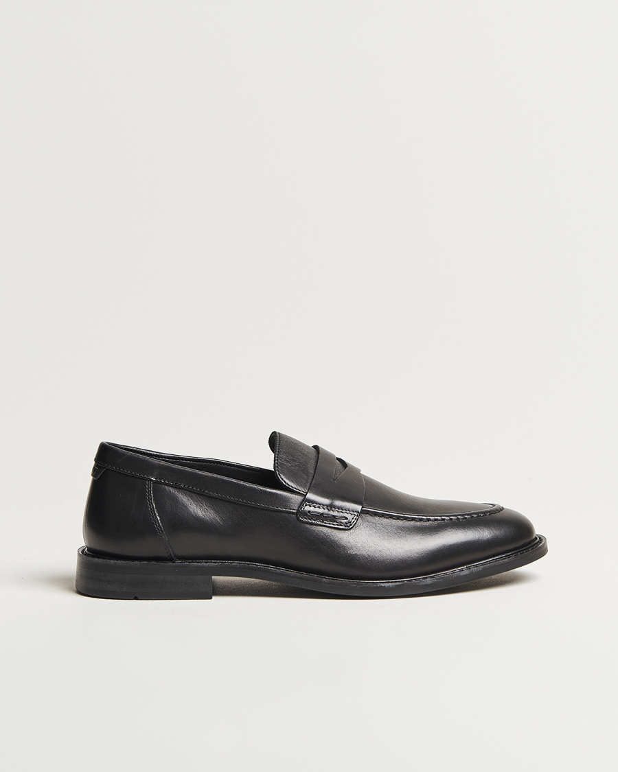 Heren | GANT Lozham Leather Loafer Black | GANT | Lozham Leather Loafer Black