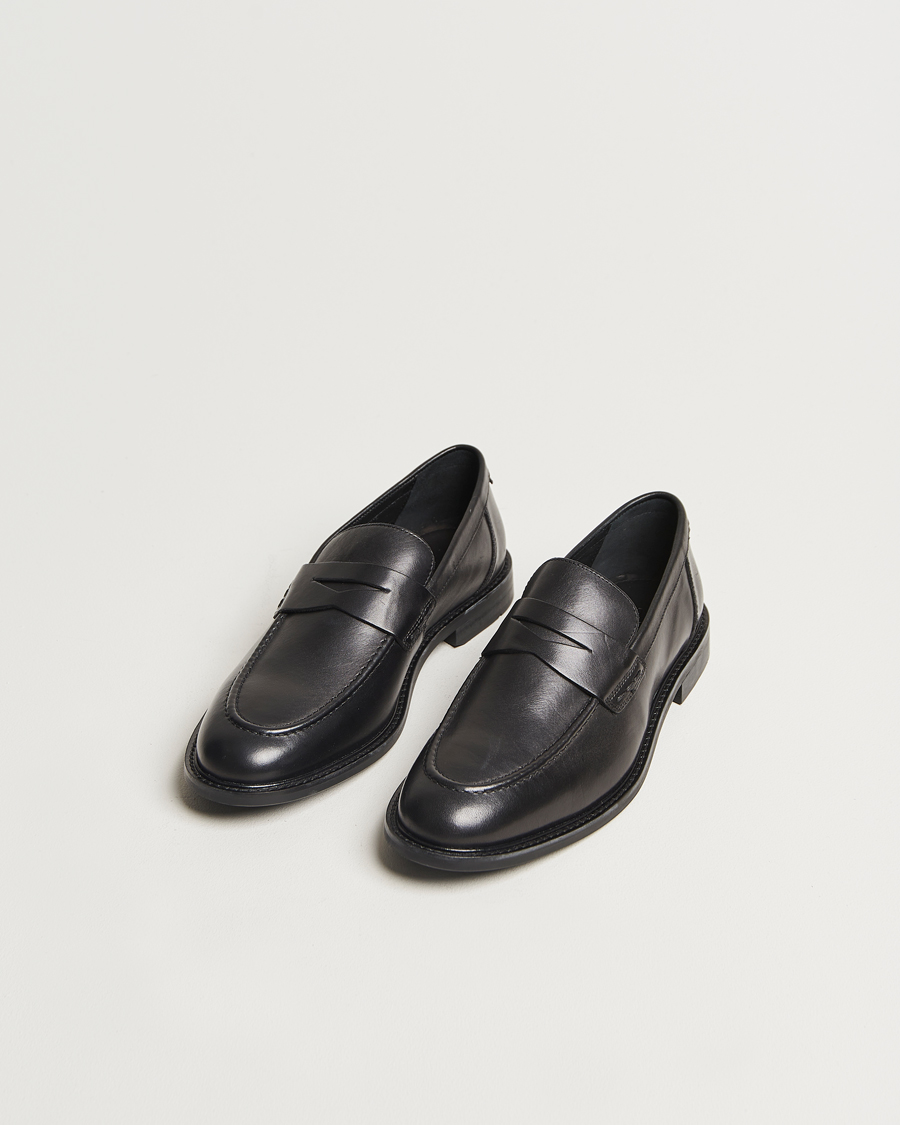 Heren | GANT Lozham Leather Loafer Black | GANT | Lozham Leather Loafer Black
