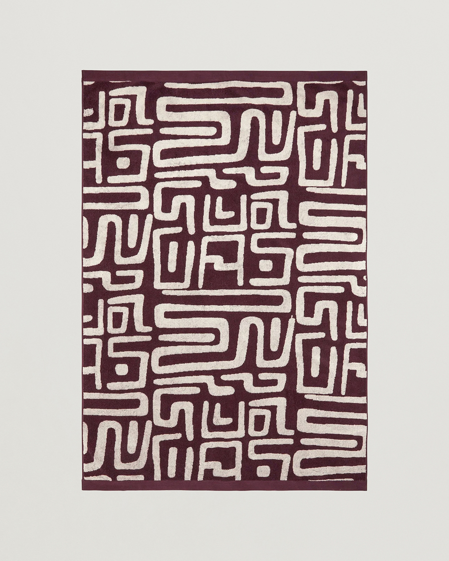 Heren | Stoffen | OAS | Kalahara Towel Brown/Beige