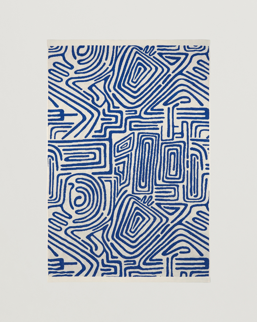 Homme | Tissus | OAS | Eldovado Towel Blue/White