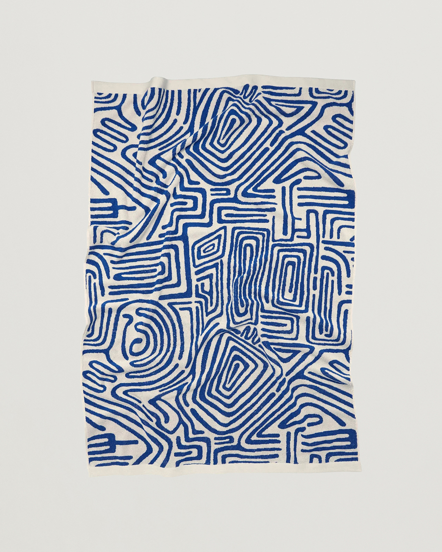 Homme | Tissus | OAS | Eldovado Towel Blue/White