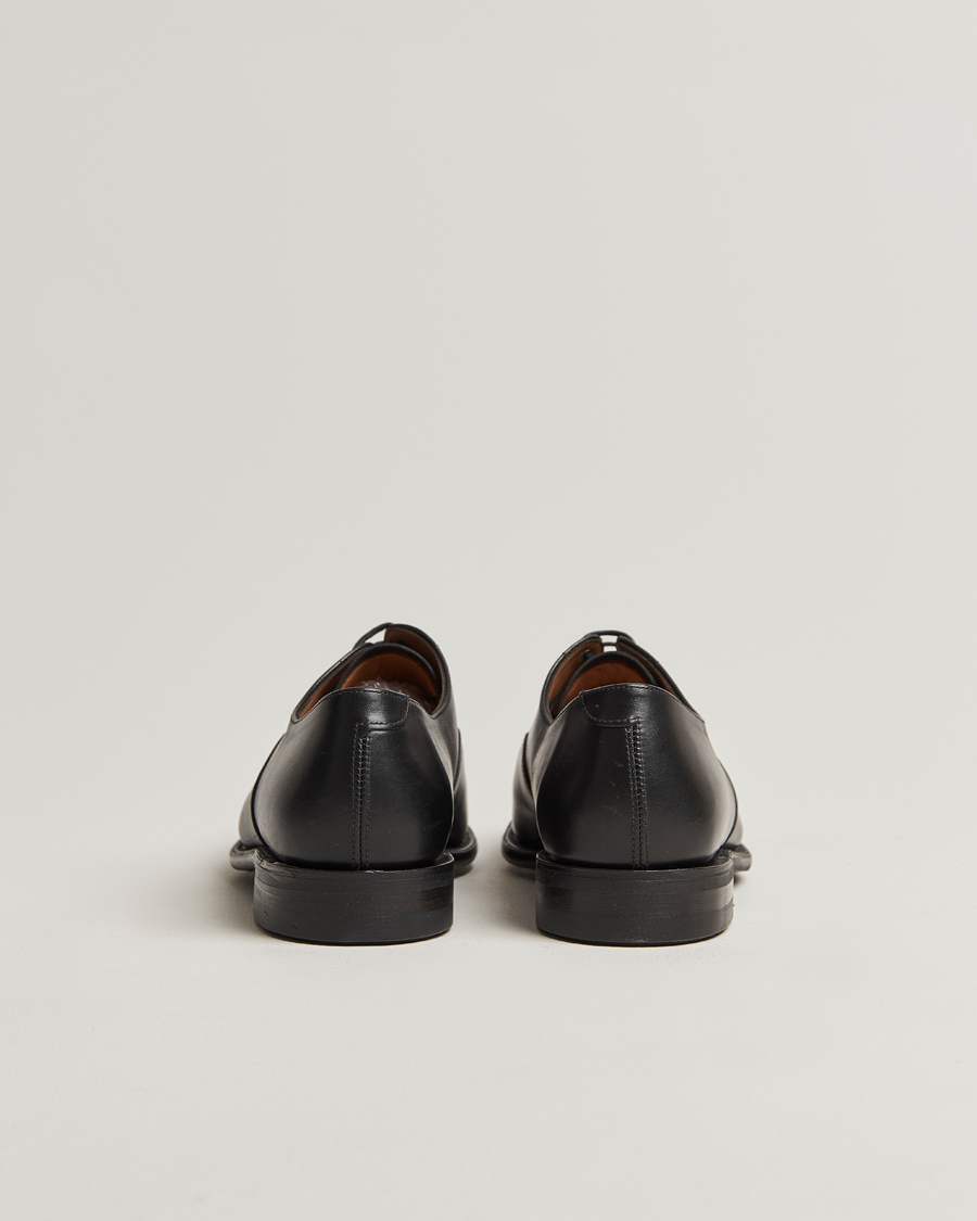 Homme | Sanders Vardy Calf Cap Oxford Black | Sanders | Vardy Calf Cap Oxford Black