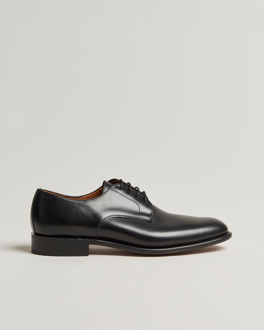 Heren | Derby schoenen | Sanders | Athens Calf Plain Gibson Black