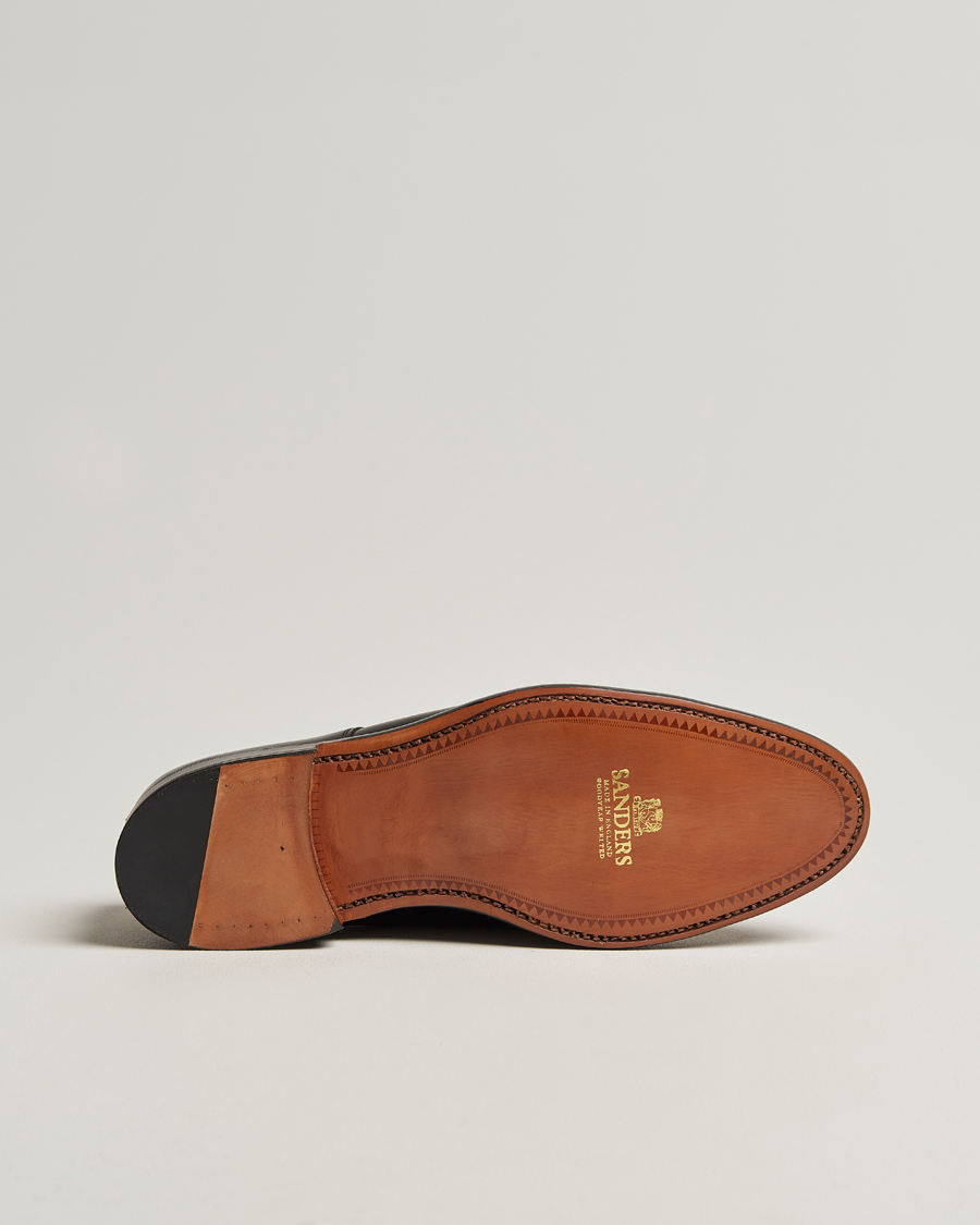 Heren | Derby schoenen | Sanders | Athens Calf Plain Gibson Black