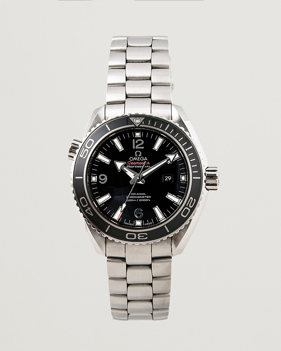 Heren | Omega Pre-Owned Seamaster PO 2323.0382.0010.01 Steel Black Silver | Omega Pre-Owned | Seamaster PO 2323.0382.0010.01 Steel Black Silver
