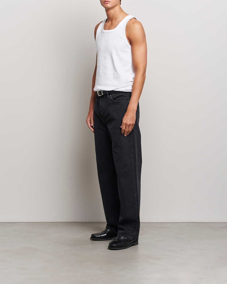 Heren | Jeans | Sunflower | Loose Jeans Black Wash 2