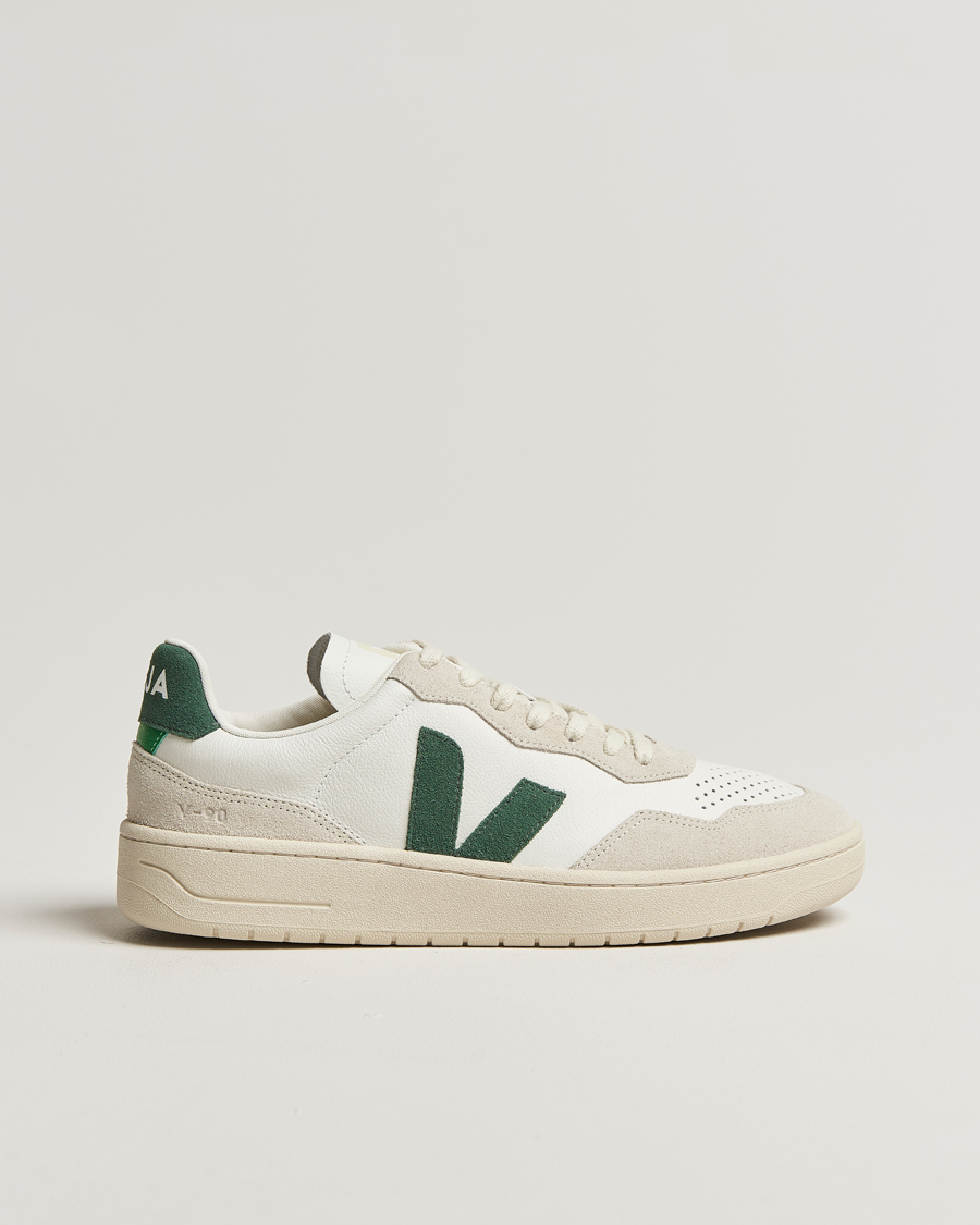 Homme | Baskets | Veja | V-90 Sneaker Extra White/Cyprus