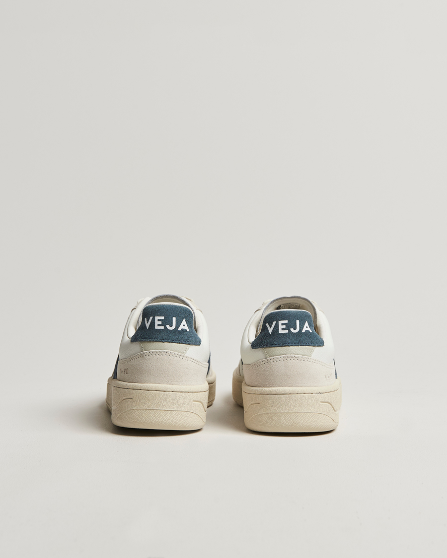 Homme | Veja V-90 Leather Sneaker Extra White California | Veja | V-90 Leather Sneaker Extra White California