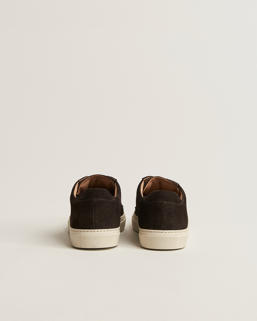 Heren | Sneakers | Sweyd | 055 Suede Sneaker Dark Brown