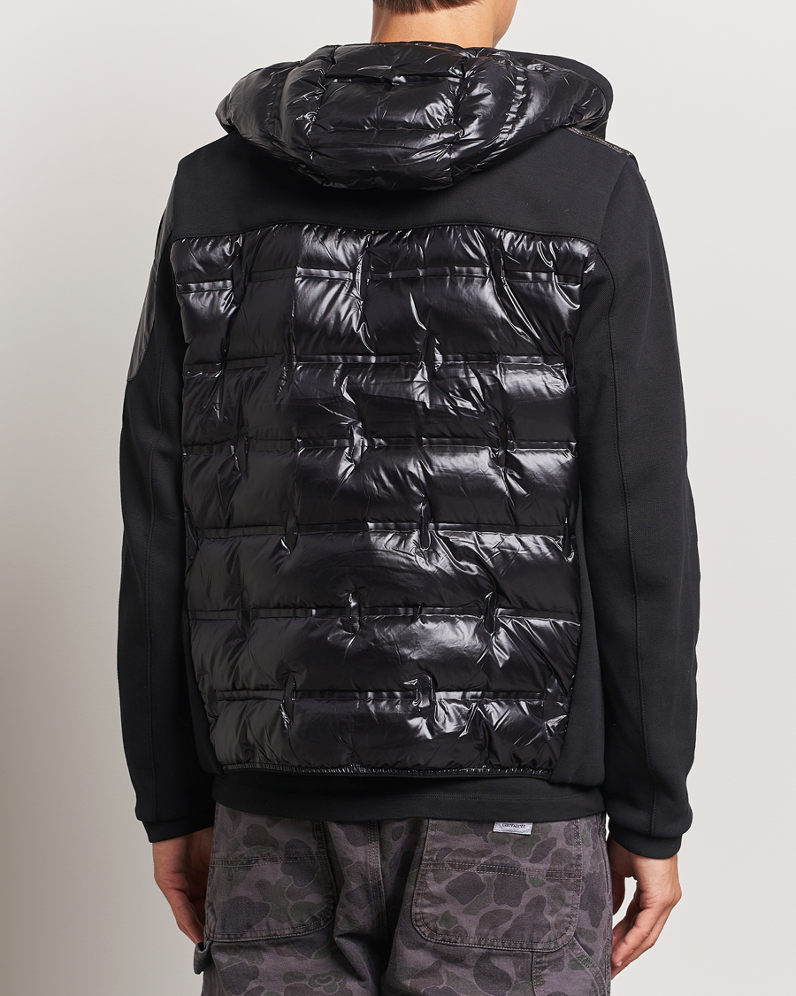 Homme | Manteaux Et Vestes | Parajumpers | Gyles Piquet Puffer Hybrid Jacket Black