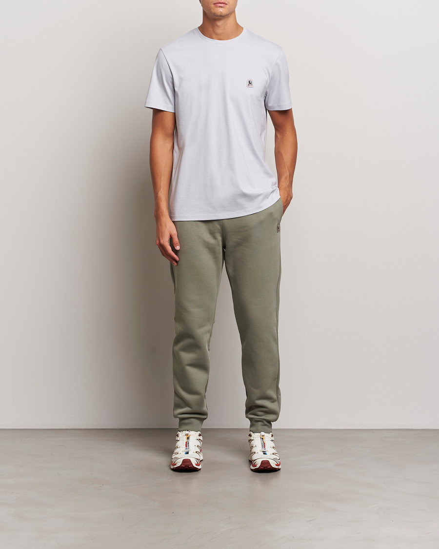 Homme | T-shirts | Parajumpers | Basic Patch T-Shirt Lunar Rock