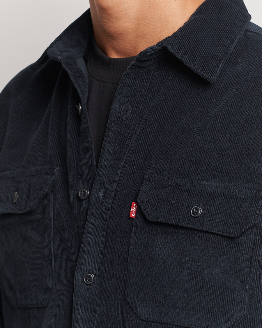 Heren | Overhemden | Levi's | Jackson Corduroy Worker Shirt Jet Black