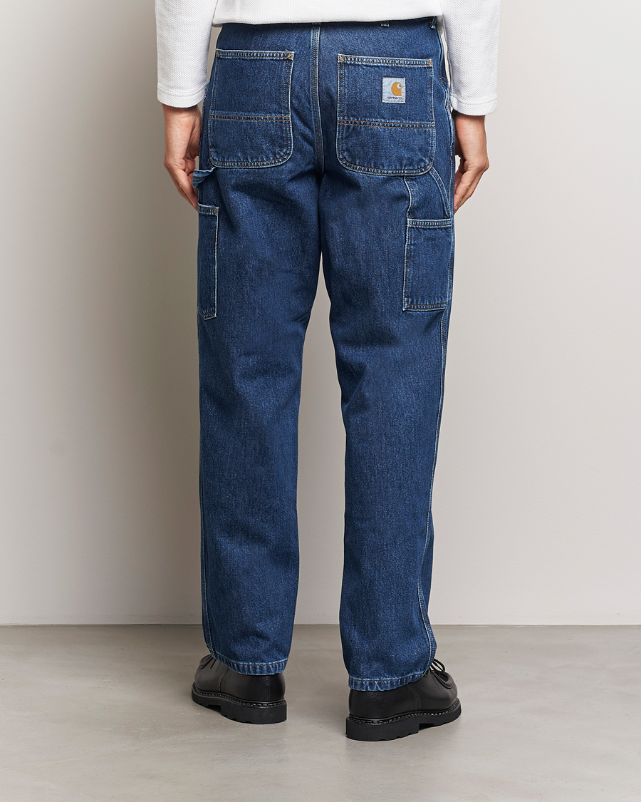 Heren | Jeans | Carhartt WIP | Single Knee Smith Denim Pants Blue Stone Washed