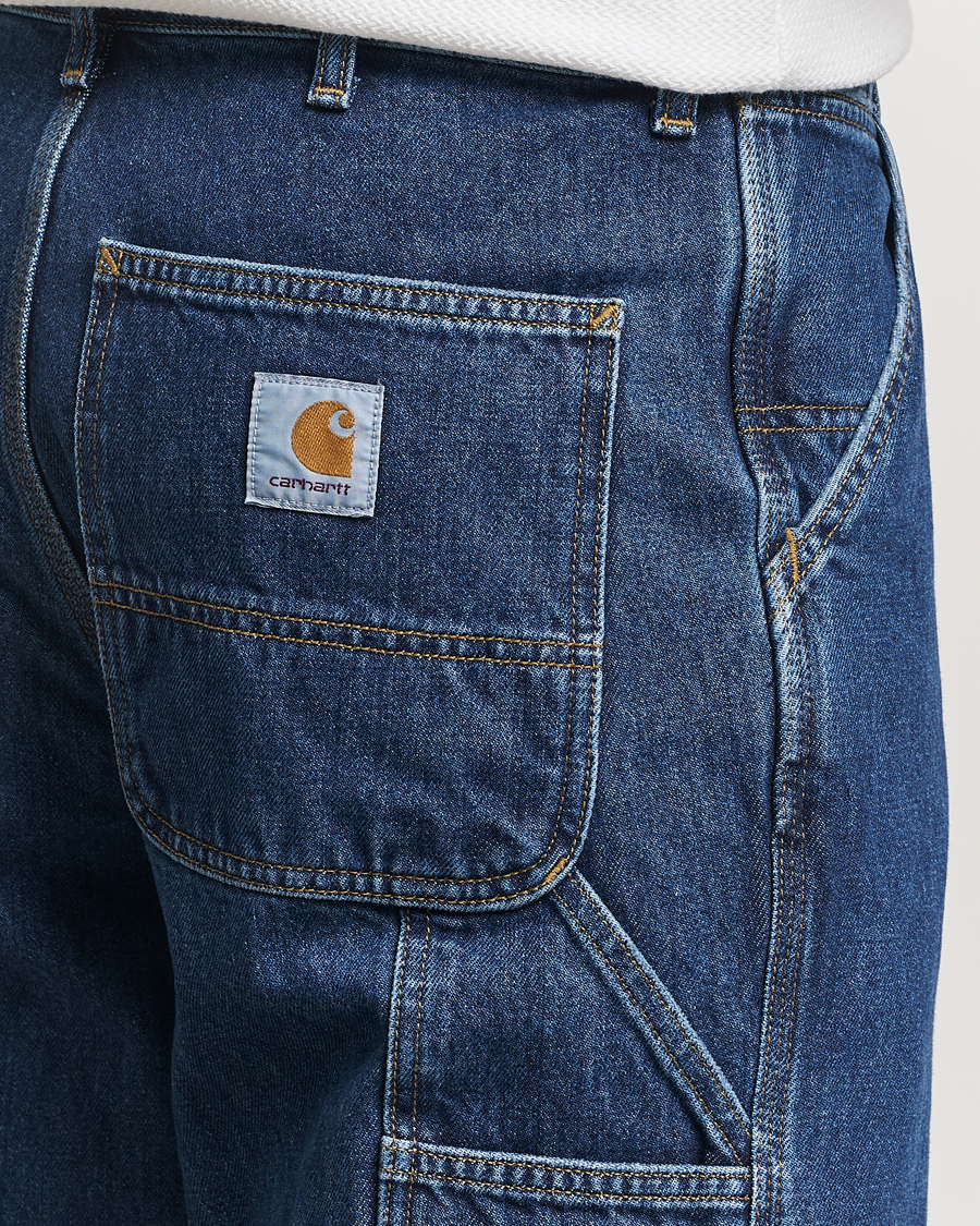 Heren | Jeans | Carhartt WIP | Single Knee Smith Denim Pants Blue Stone Washed