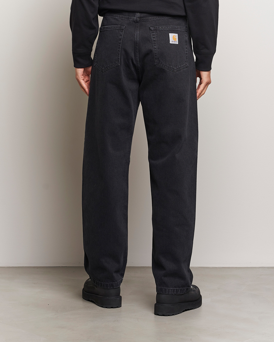 Heren | Jeans | Carhartt WIP | Landon Pant Robertson Denim Black Stone Washed