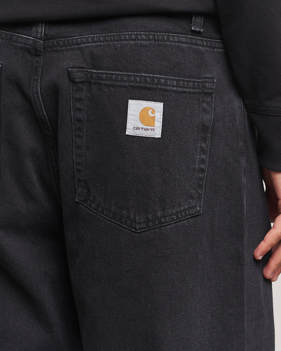Heren | Jeans | Carhartt WIP | Landon Pant Robertson Denim Black Stone Washed