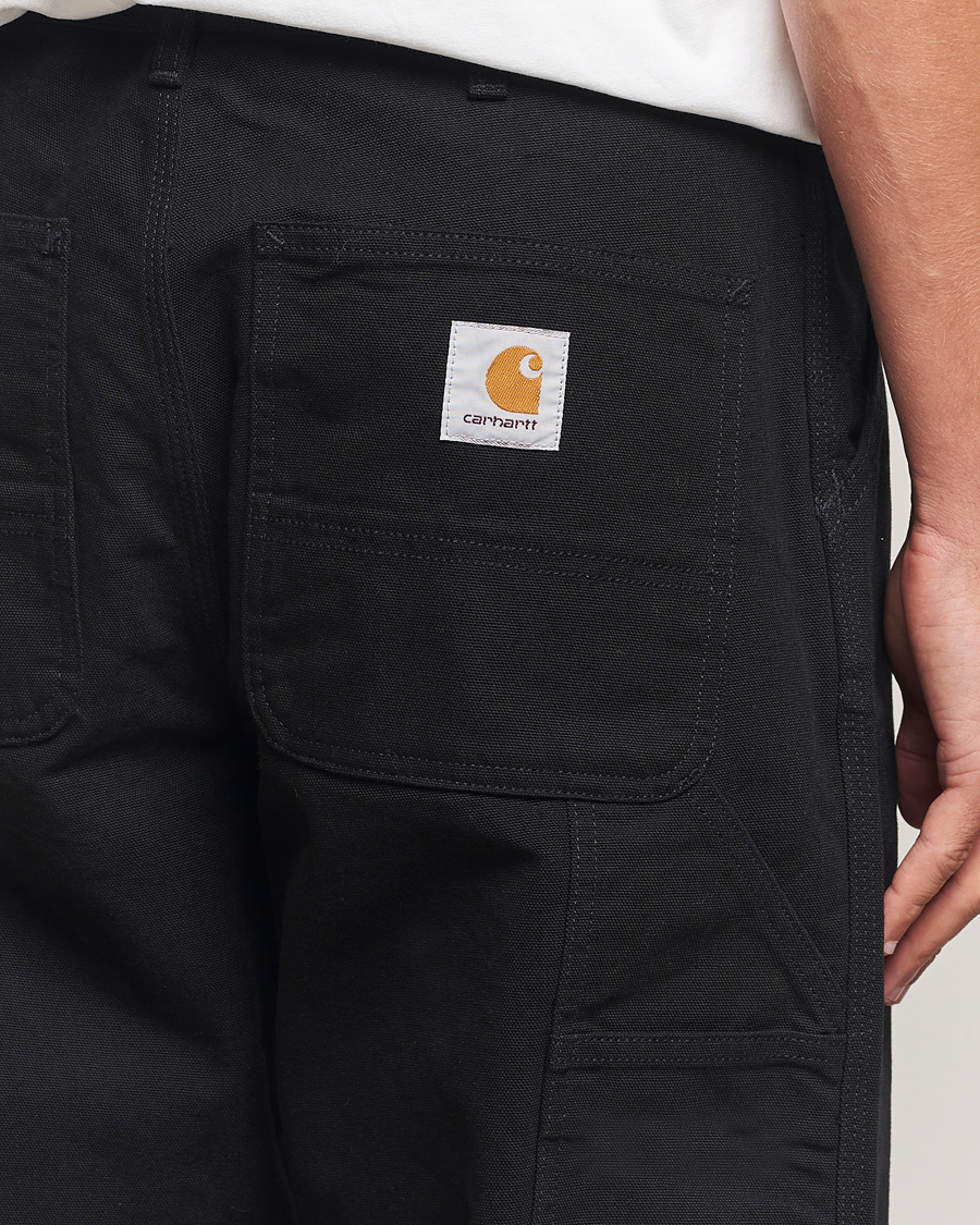 Heren | Broeken | Carhartt WIP | Single Knee Pants Dearborn Canvas Black