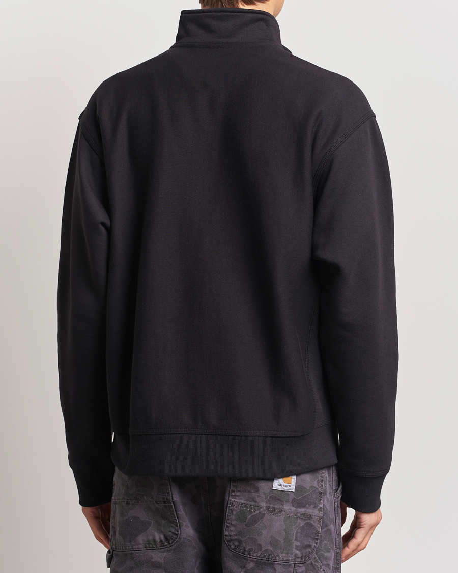 Homme | Pulls Et Tricots | Carhartt WIP | American Script Half Zip Sweatshirt Black