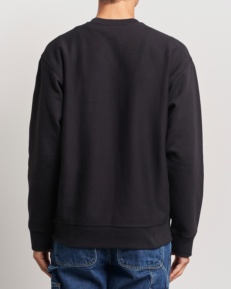 Heren | Truien | Carhartt WIP | American Script Sweatshirt Black
