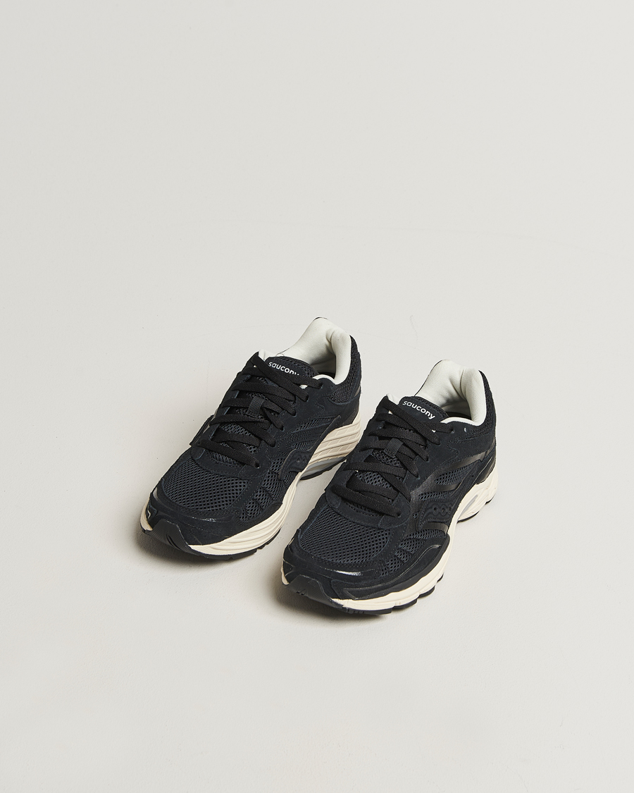 Heren | Sneakers | Saucony | Progrid Omni 9 Running Sneaker Black/Cream
